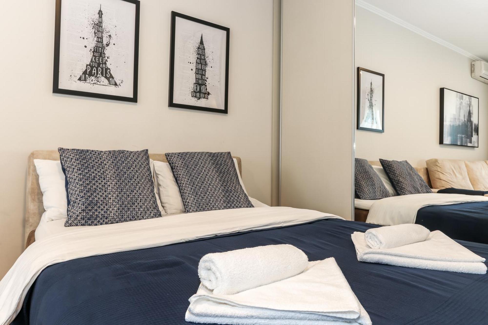 New Belgrade Apartments, Parking 5 Eur Per Day Dış mekan fotoğraf