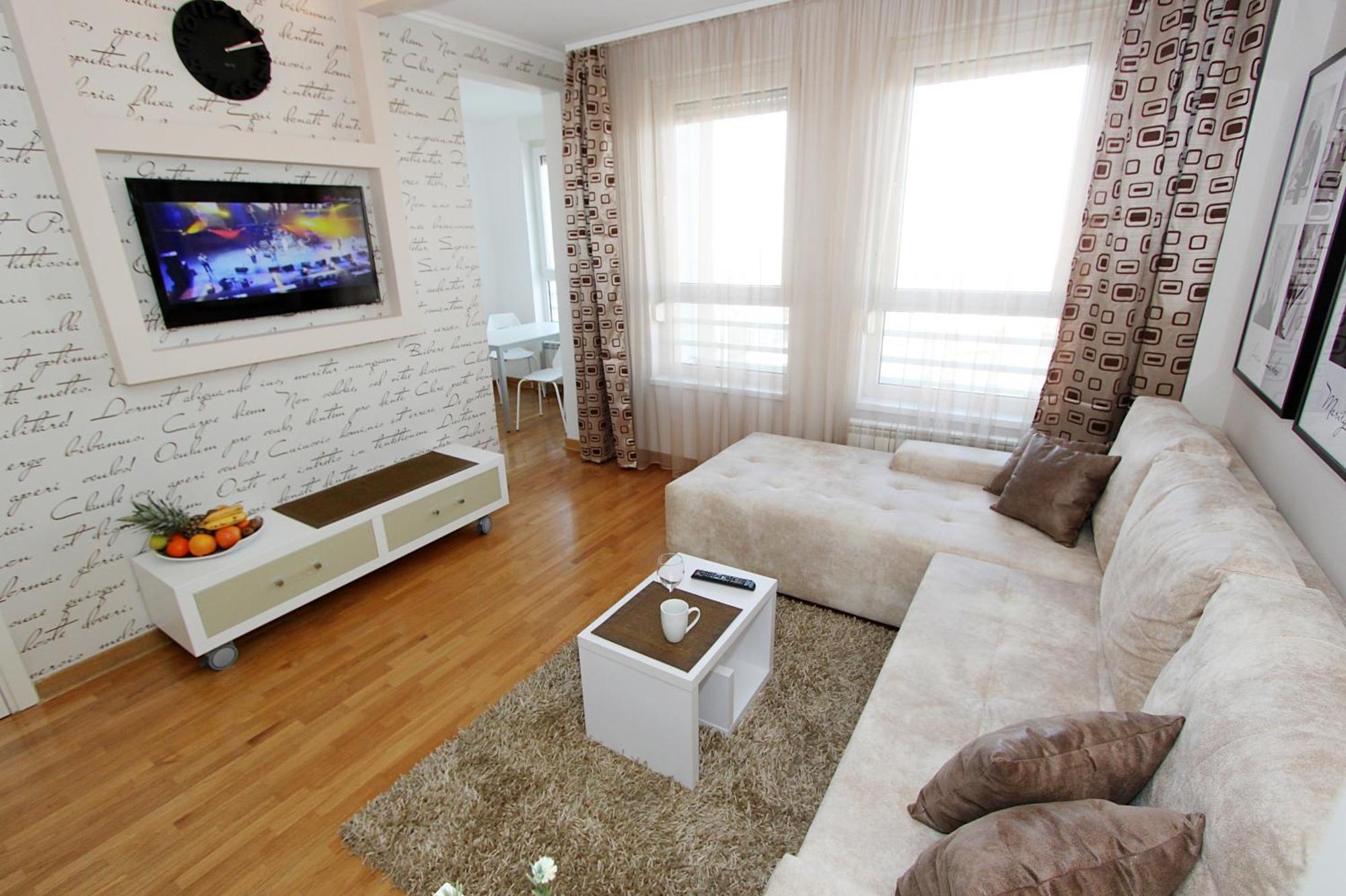 New Belgrade Apartments, Parking 5 Eur Per Day Oda fotoğraf
