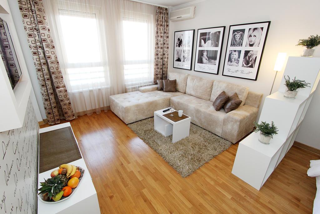 New Belgrade Apartments, Parking 5 Eur Per Day Dış mekan fotoğraf
